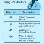 Neurology Billing CPT Modifiers