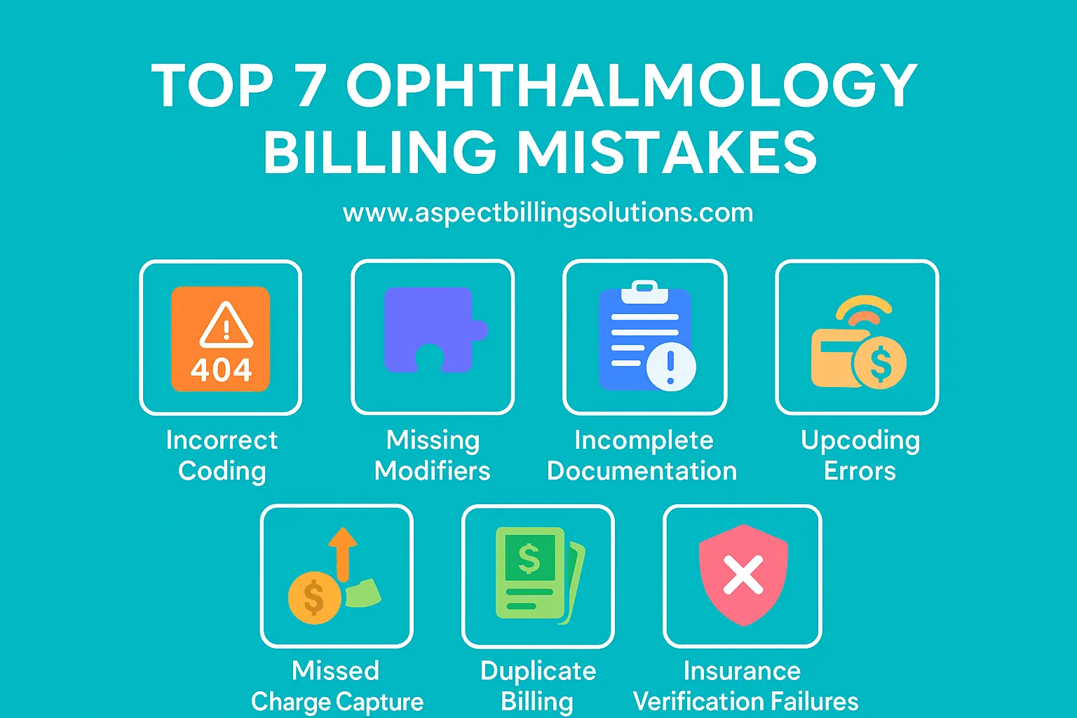 Top 7 Ophthalmology Billing Mistakes
