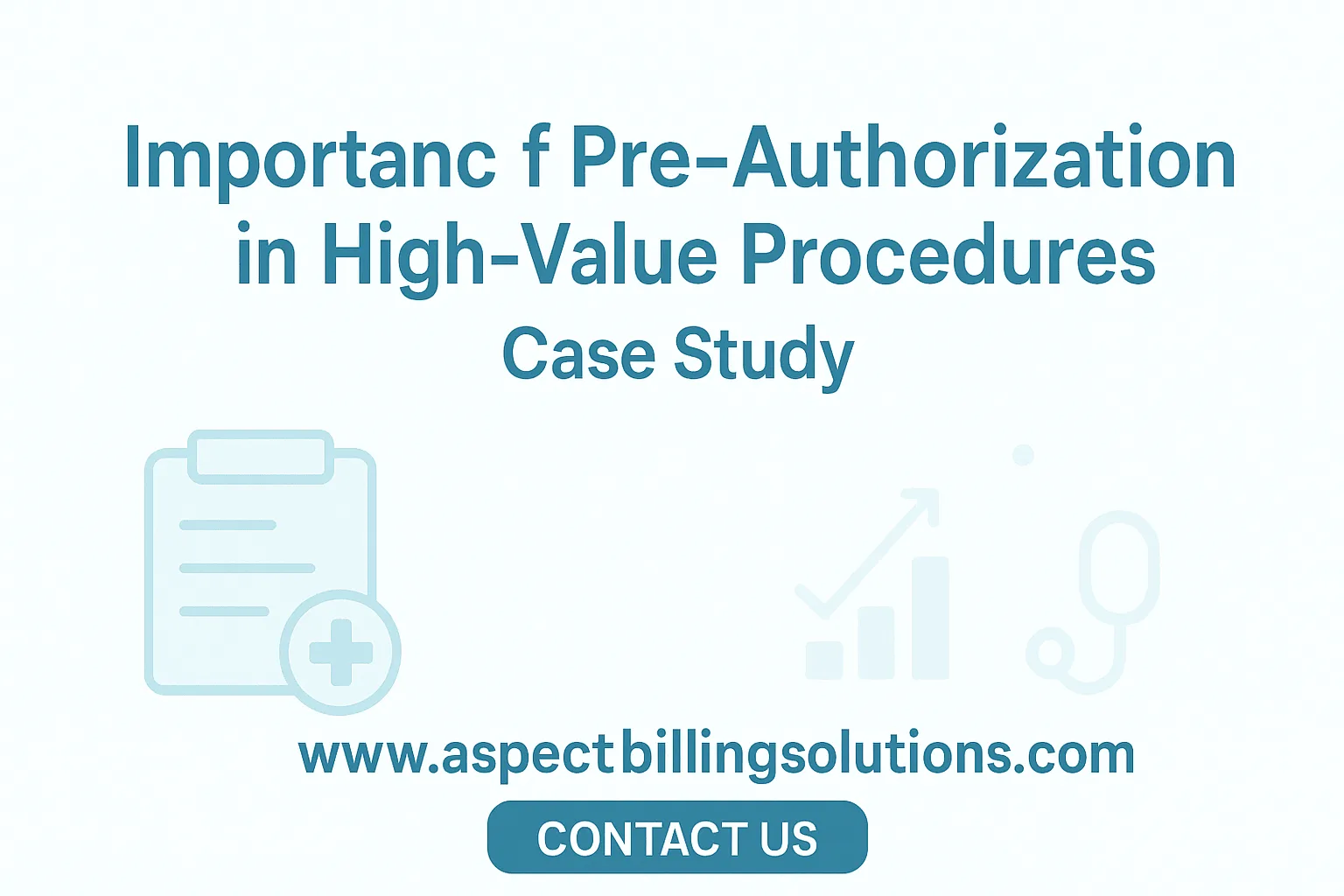 Pre-Authorization in Medical Billing