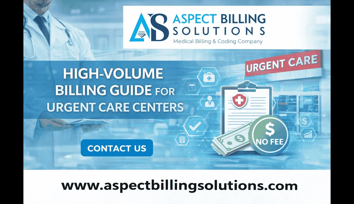 Master high-volume billing for urgent care centers