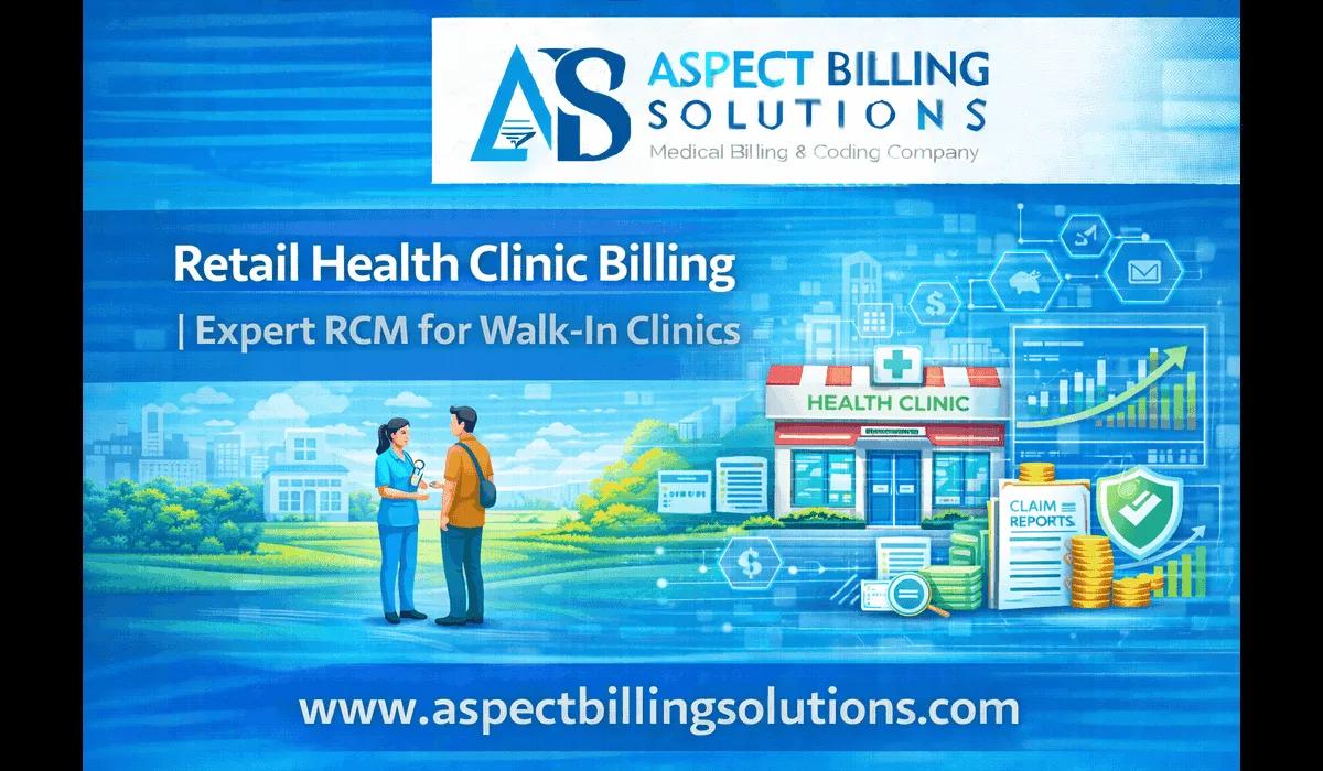 Discover specialized retail health clinic billing services designed for high-volume, convenient care. Maximize reimbursements and streamline your revenue cycle.