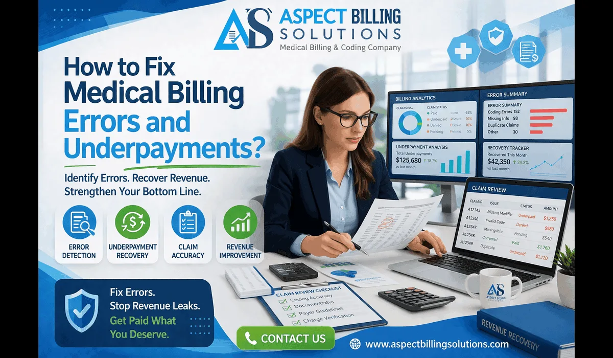 Fix Medical Billing Errors and Underpayments