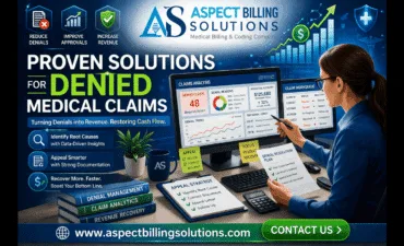 A medical billing specialist finding solutions for denied medical claims to improve practice revenue.