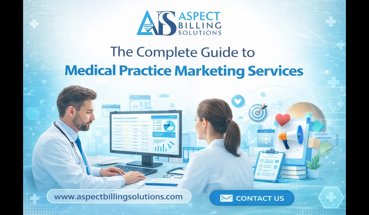 Healthcare professionals reviewing medical practice marketing services and patient acquisition strategies