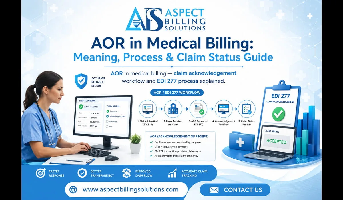 AOR in medical billing — claim acknowledgement workflow and EDI 277 process explained