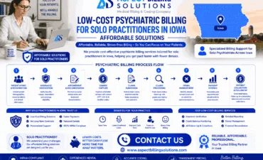 Affordable psychiatric billing solutions for solo practitioners in Iowa. Expert RCM services, streamlined billing, and compliance support at budget-friendly rates