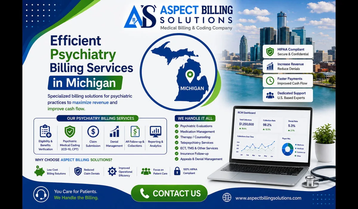 Psychiatry billing services Michigan for psychiatrists and behavioral health practices