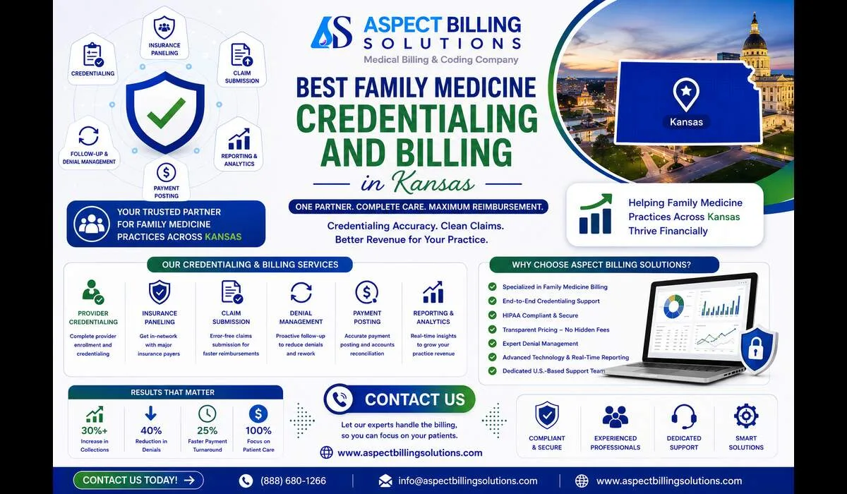 Best Family Medicine Credentialing and Billing in Kansas