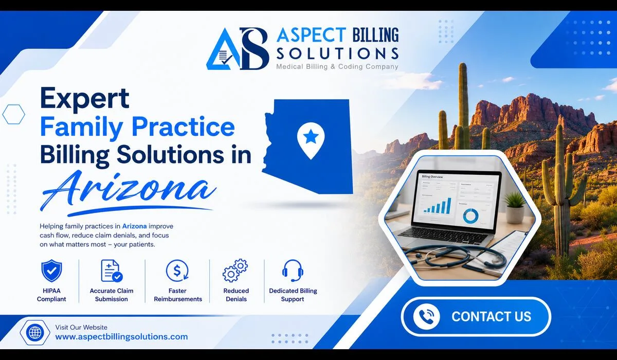 Expert family practice billing solutions specialist reviewing claims in Arizona