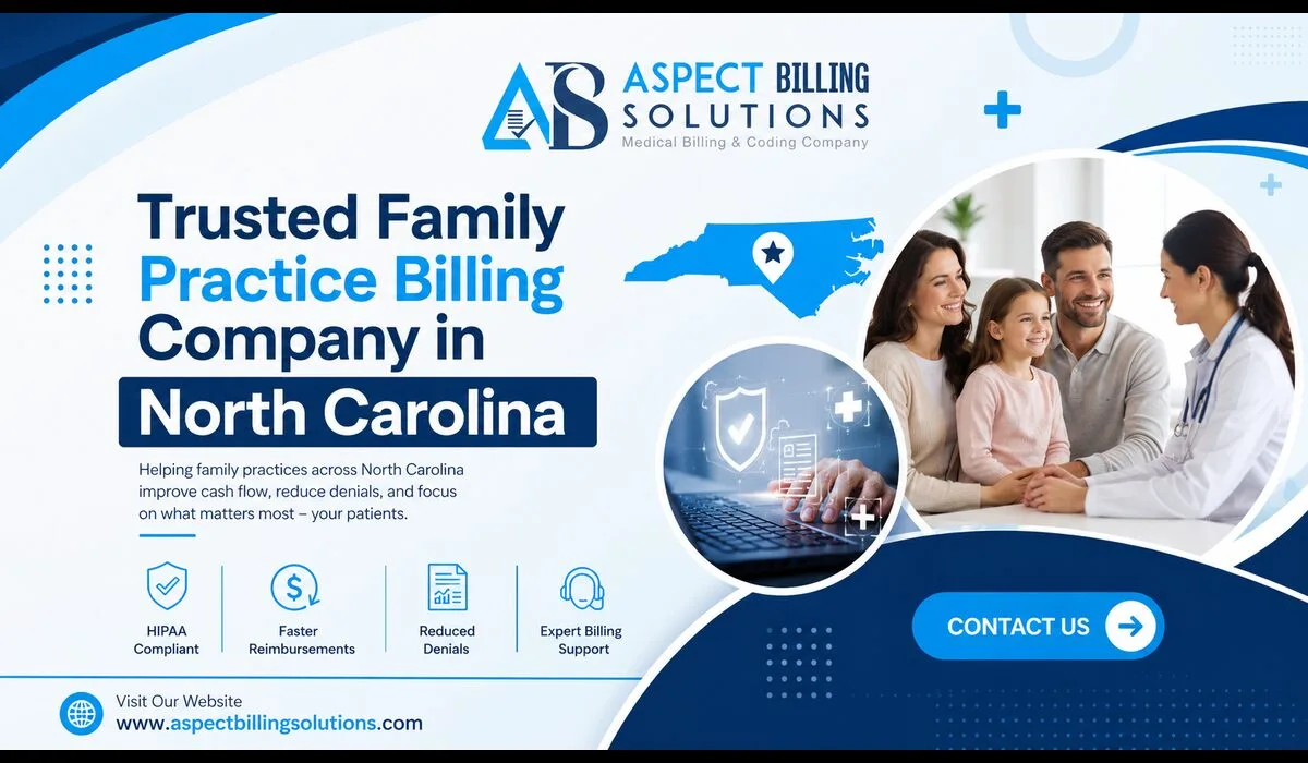 Trusted family practice billing company in North Carolina managing claims and coding