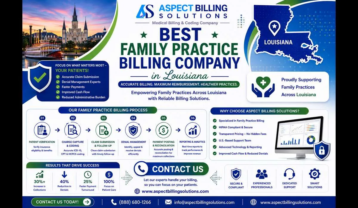Best family practice billing company in Louisiana overview