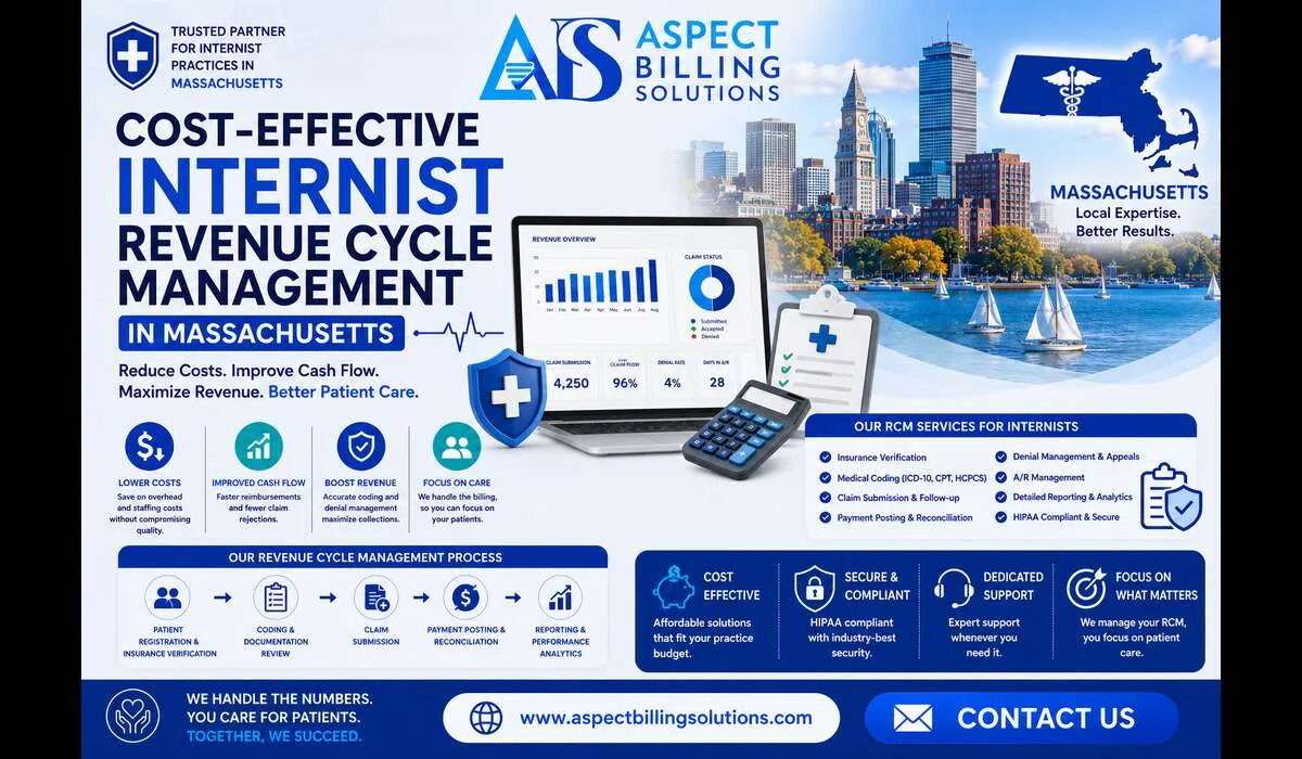 Cost-Effective Internist Revenue Cycle Management in Massachusetts for physician practices