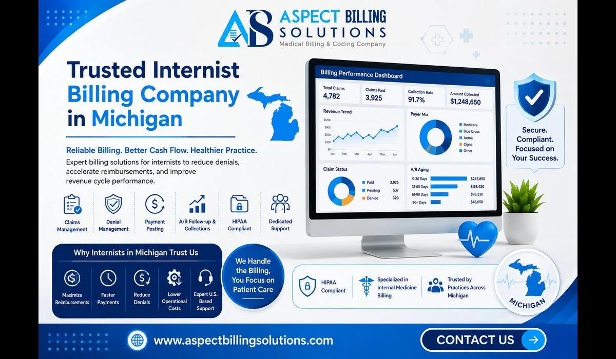 Trusted internist billing company in Michigan supporting physician practices