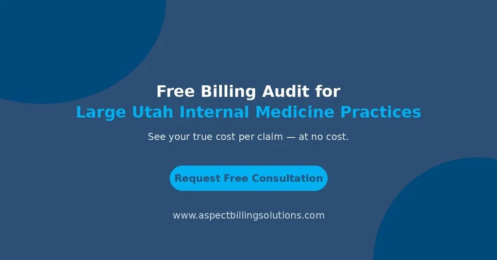 Free billing audit call to action for large Utah practices