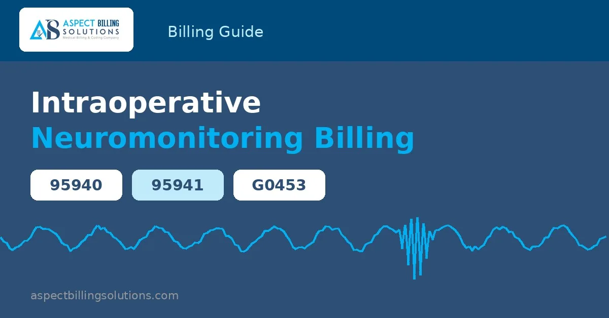 Intraoperative neuromonitoring billing CPT 95940 95941 feature graphic