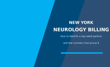 Top-rated neurology billing company in New York feature graphic