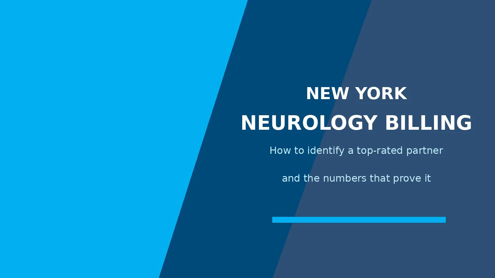 Top-rated neurology billing company in New York feature graphic