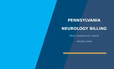 Professional neurology billing specialists in Pennsylvania feature graphic