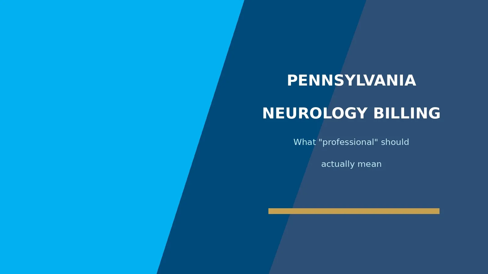 Professional neurology billing specialists in Pennsylvania feature graphic