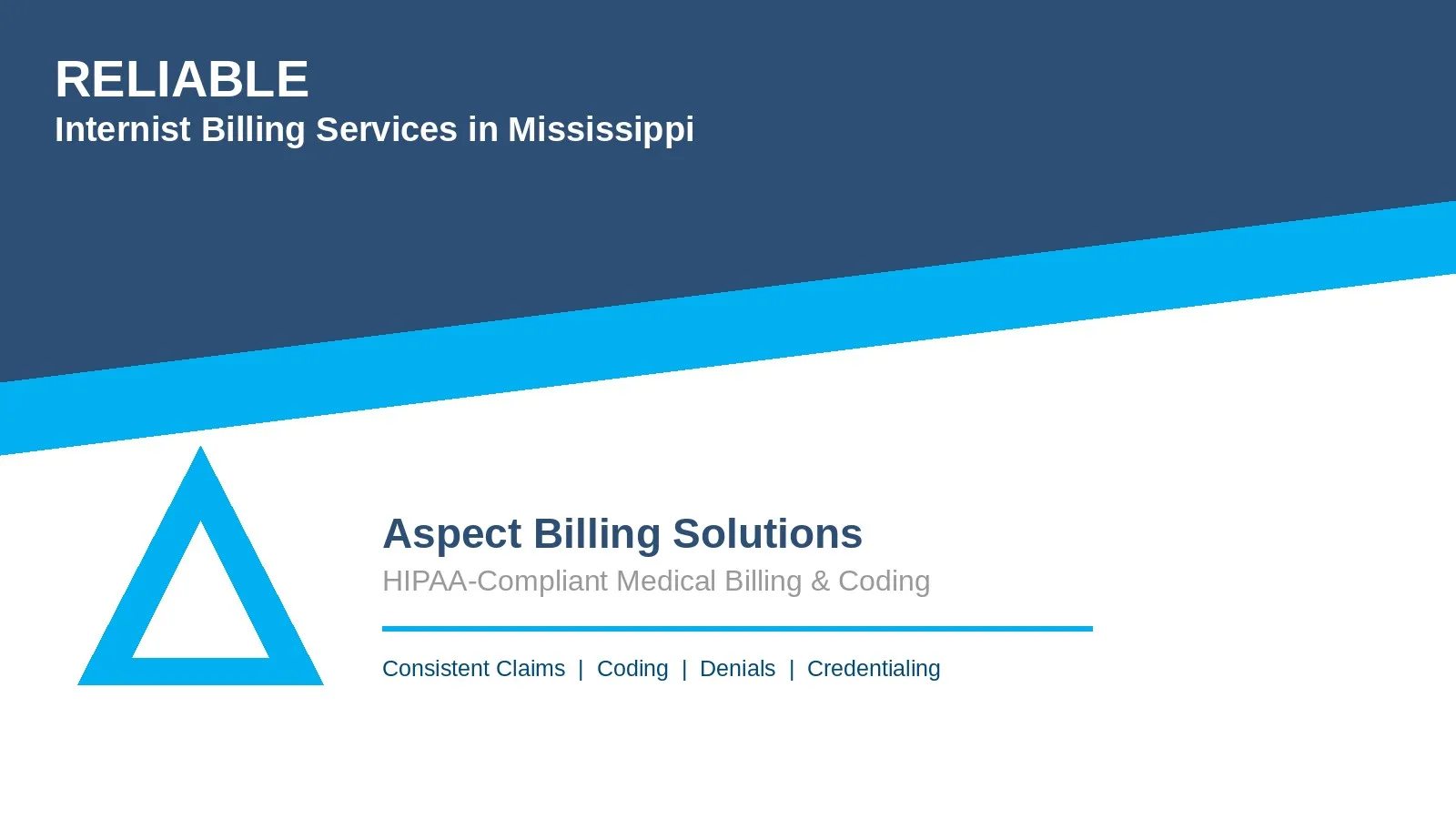 Reliable internist billing services in Mississippi by Aspect Billing Solutions
